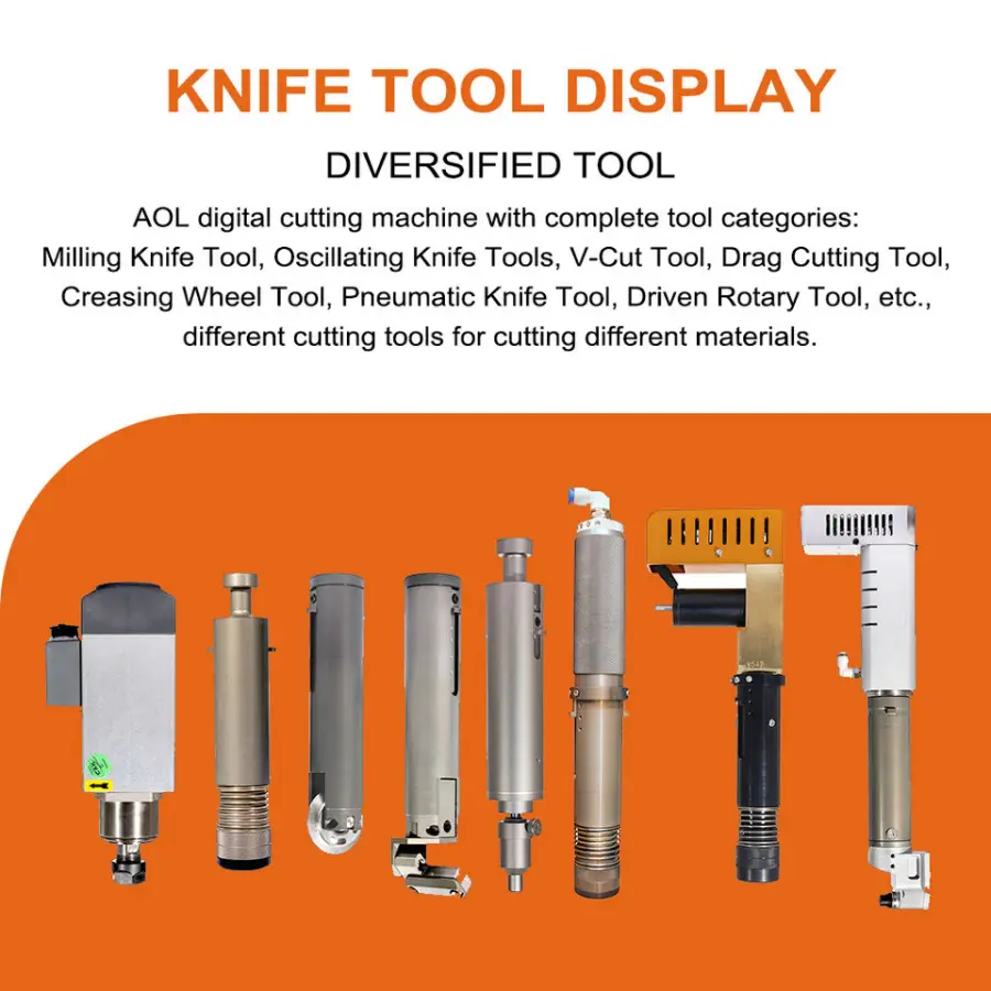 AOYOO CNC Oscillating Knife Leather Cutting Machine Automotive Grade Leather Shoes Glove Cutter — image 5