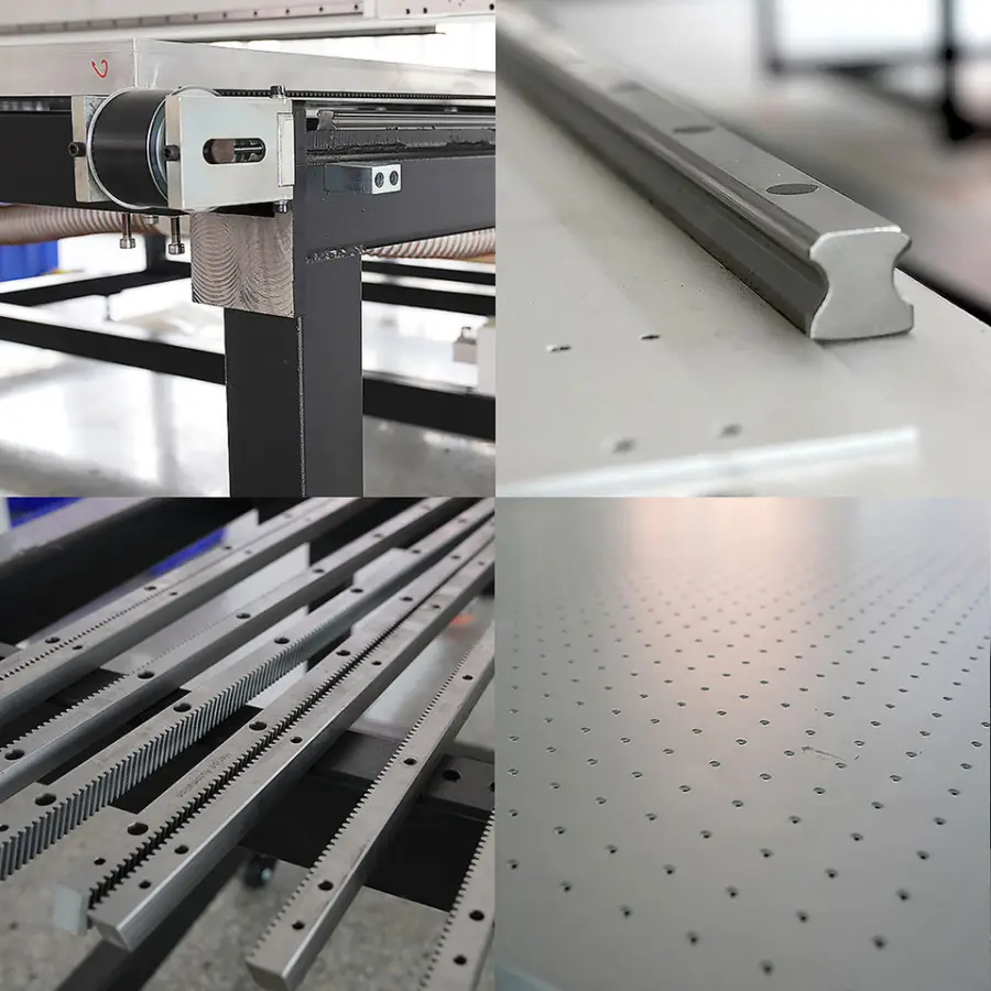 2025 Newest Generation Like Iecho Home Textile Fabric Cutting Equipment CNC Round Knife Cutting Table — image 5