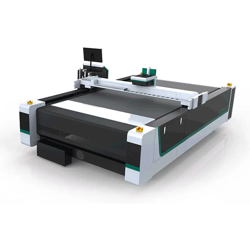 Automatic Cut Multi Layers Cloth Pvc Sofa Textile Fabric Cover Digital Full v Cutting Corrugated Cnc Oscillating Knife C — view 6