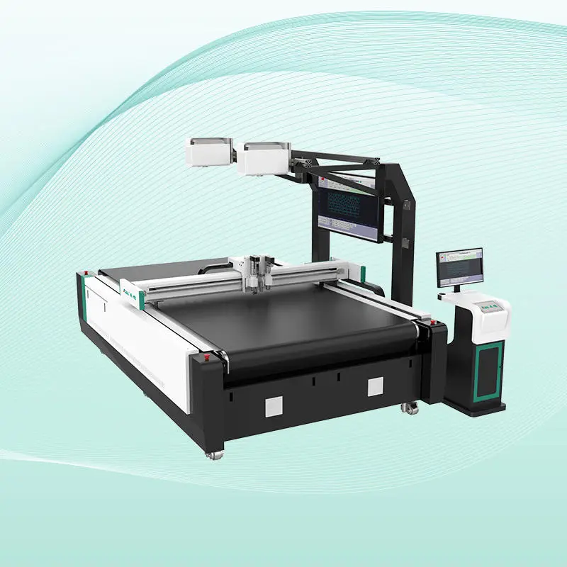 Digital Automatic Oscillating Apparel Pattern textile garments Round Knife Cutter Cnc Upholstery Fabric Cutting Machine — image 4