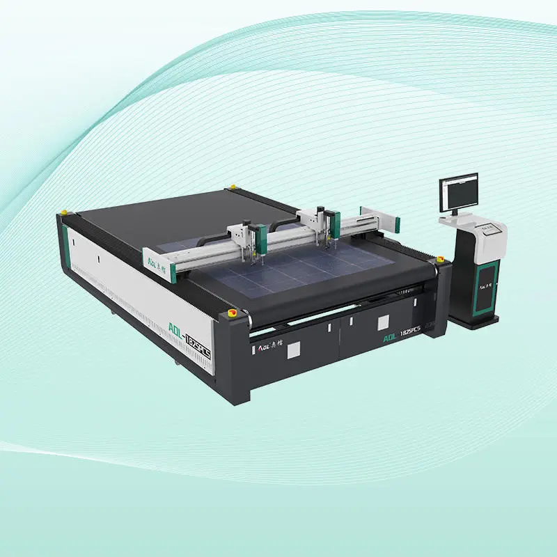 Digital Automatic Oscillating Apparel Pattern textile garments Round Knife Cutter Cnc Upholstery Fabric Cutting Machine — image 6