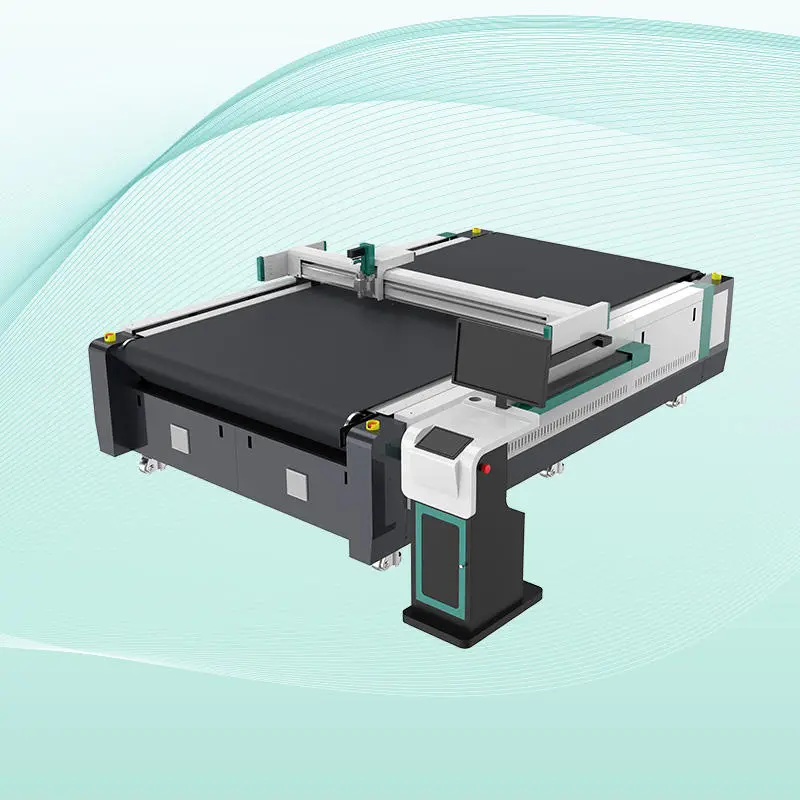 Digital Automatic Oscillating Apparel Pattern textile garments Round Knife Cutter Cnc Upholstery Fabric Cutting Machine — image 7