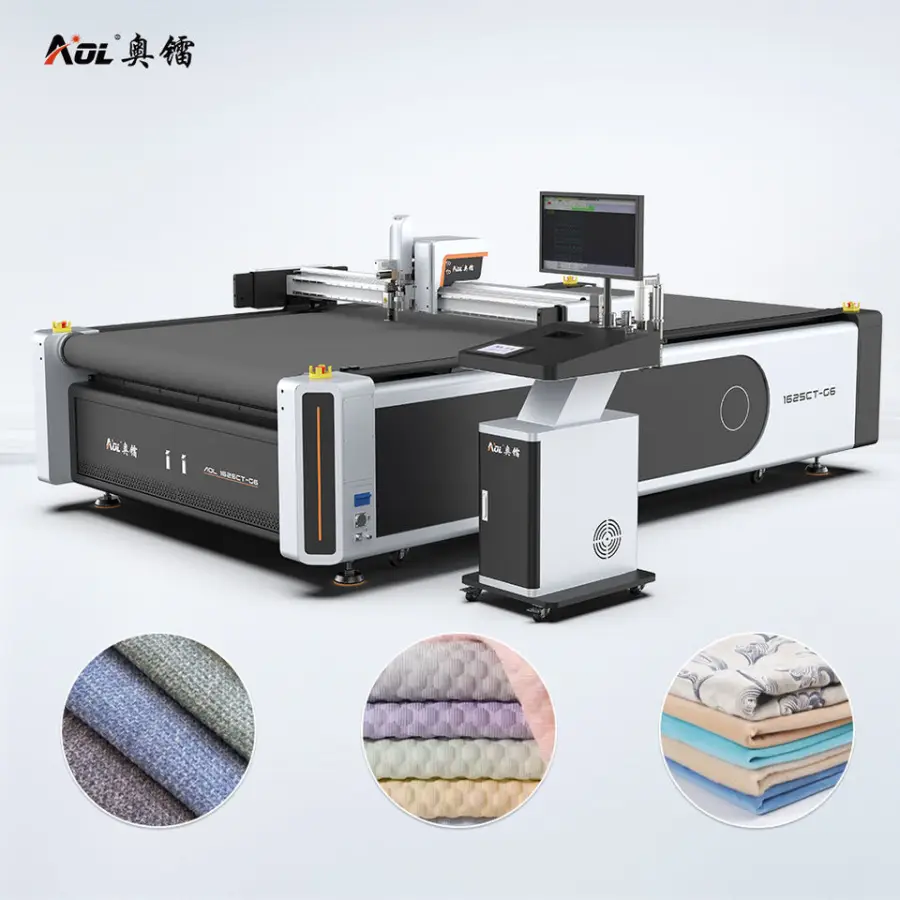 AOYOO 1625 Model Digital Cutting Machine for Bulk T-Shirt Cutting - Low Maintenance and Easy Operation — view 2