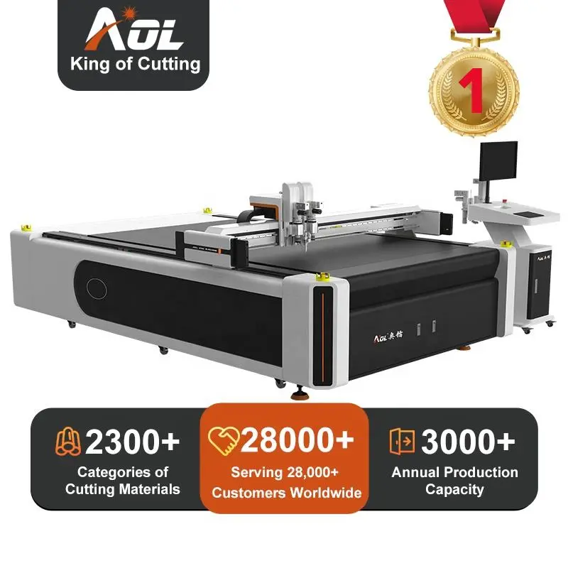 AOYOO 1625 Model Digital Cutting Machine for Bulk T-Shirt Cutting - Low Maintenance and Easy Operation — view 3