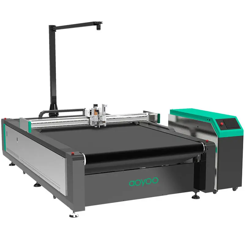 AOYOO Automatic Fabric Cutting Machine for Tshirt, Cotton, Polyester - High Quality — view 1