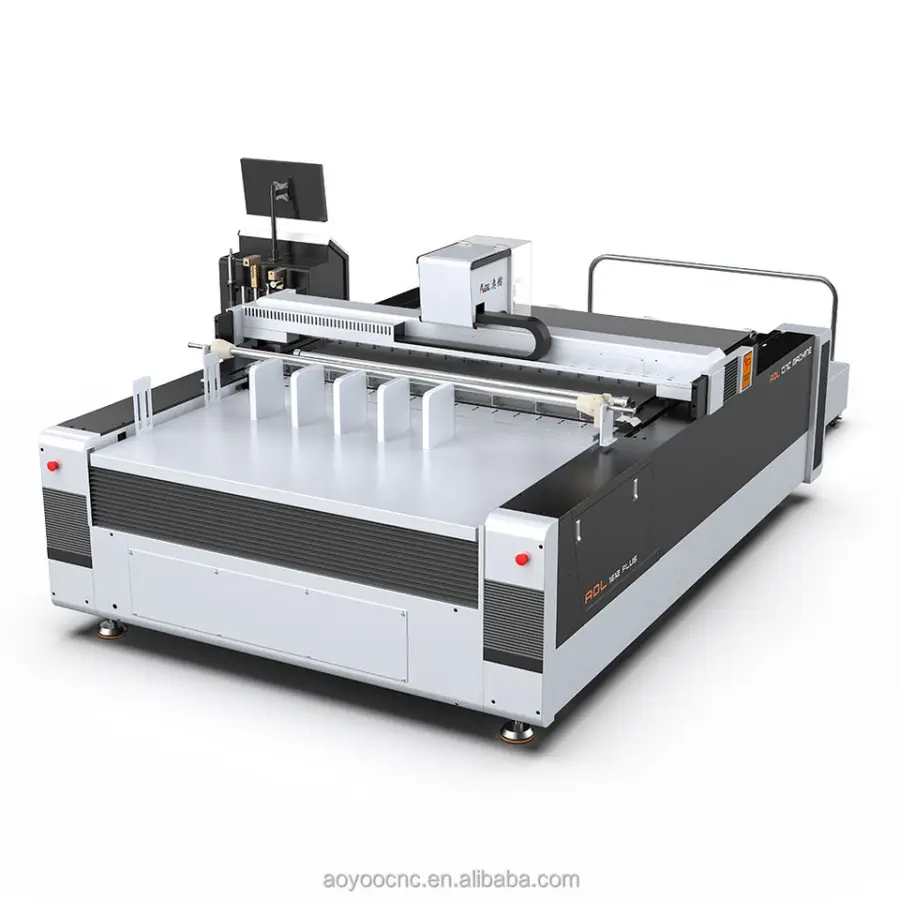 1625 Auto Feeding Automatic Digital Horizontal Oscillating Knife Cutting Bed Memory Mattress Sponge Eva Cnc Foam Cutter — view 5