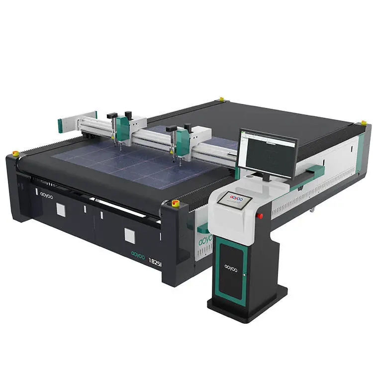 Free Sample Last Day AOYOO Foam Cutter Cnc Scouring Pad Sponge Cutting Machine — view 1