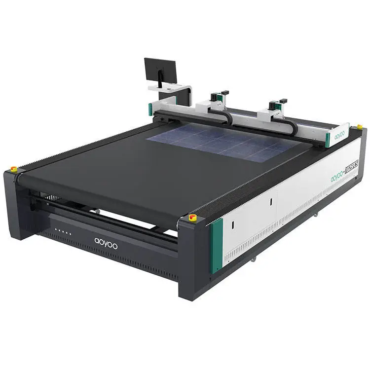 Free Sample Last Day AOYOO Foam Cutter Cnc Scouring Pad Sponge Cutting Machine — image 3