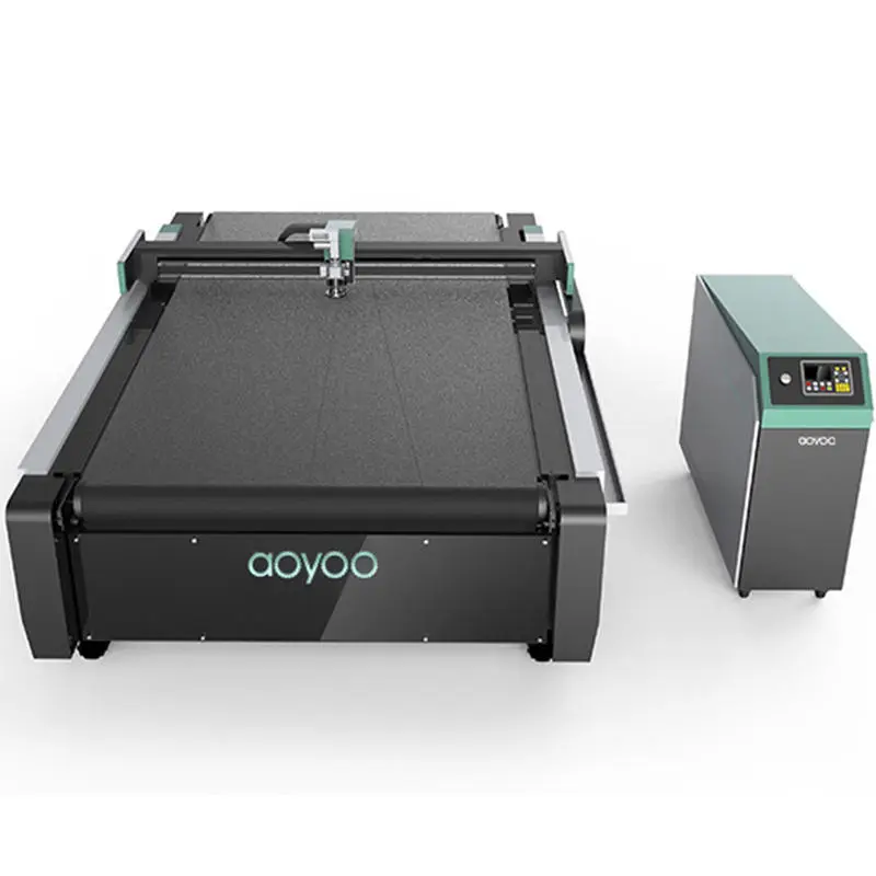 Free Sample Last Day AOYOO Foam Cutter Cnc Scouring Pad Sponge Cutting Machine — image 6