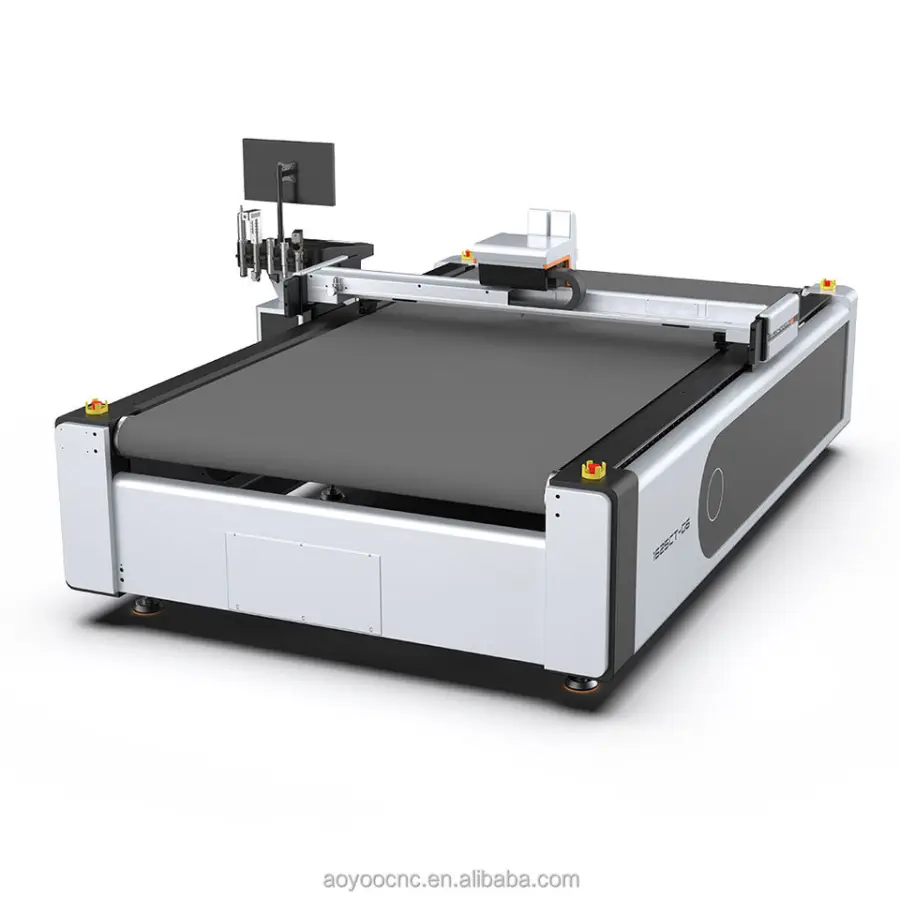 1625 Customized Professional Cnc Digital Auto Feeding Oscillating Knife Tablet Magnetic Sheet Kiss Cut Cardboard Cutting — view 1