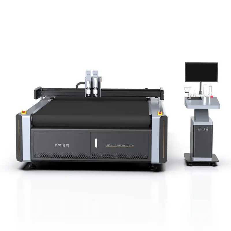 CNC Vibrating Knife Composite Material Acoustic Felt Board Cutting Sound Absorbing Insulation Board Material Cutting Mac — view 6
