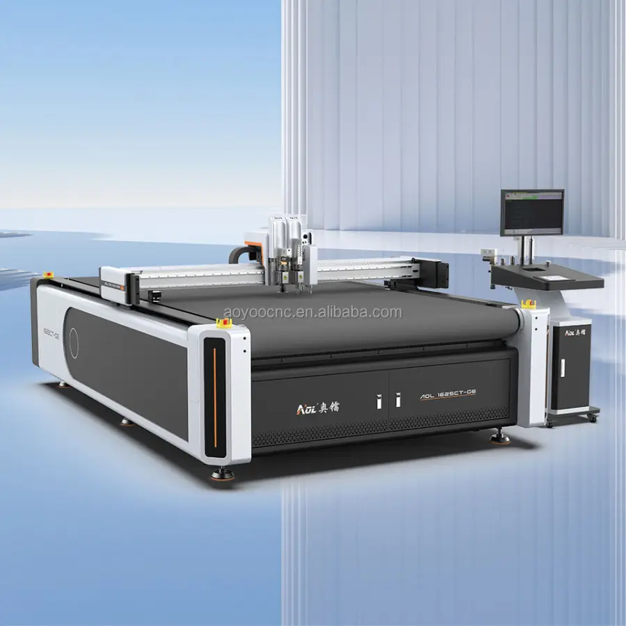 AOYOO1625 Digital Cutting System for Carbon Fiber Prepreg Composite Materials CNC Oscillating Knife Cutter with Modular — view 3