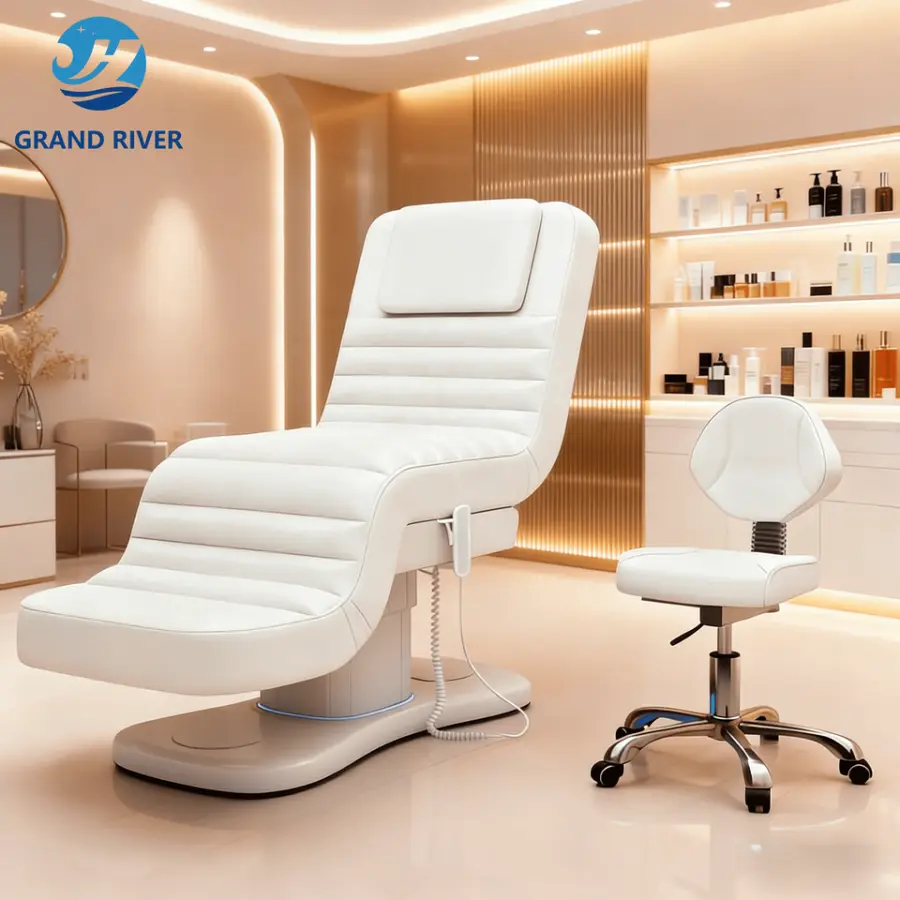 Hot Selling Electric Lash Bed Beauty Salon Massage Table and Bed for Lash Extension Facial Spa Bed Esthetican Stretcher — view 1