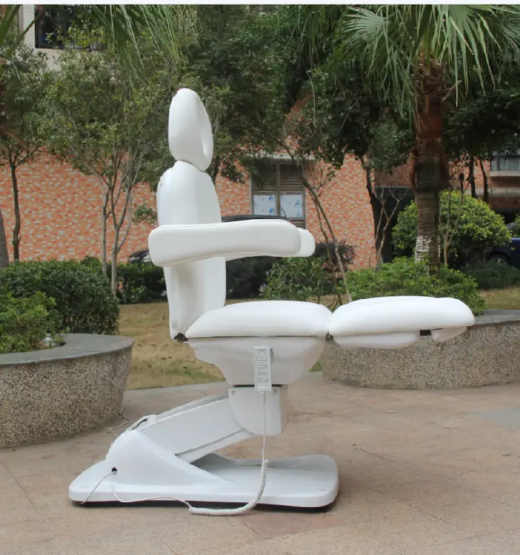 4 Motors High Quality Electric Facial Chair Bed Otorhinolaryngology Electric Beauty Salon Spa Facial ENT Bed — image 5