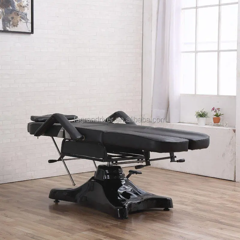 Hot Sale Height Adjustable and Backrest Therapy Spa Salon Cosmetic Beauty Treatment Massage Table Facial Bed — view 2