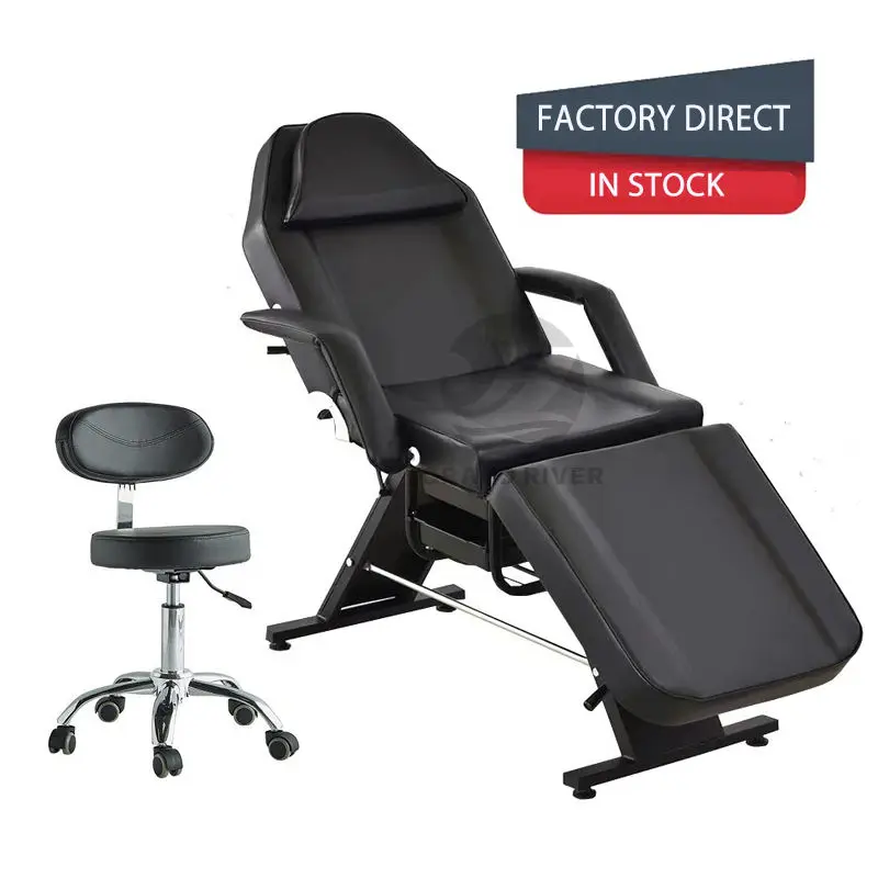 Hot Sale Height Adjustable and Backrest Therapy Spa Salon Cosmetic Beauty Treatment Massage Table Facial Bed — view 6