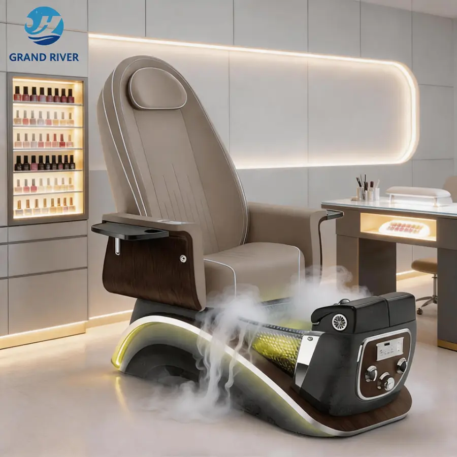Best Price Nail Salon Furniture Foot Spa Pedicure Chair Reclining Knead Massage Manicure Pedicure Chairs Electric — view 1