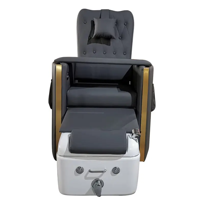 Customized Color Pedicure Chairs Pipeless No Plumbing Luxury Pedicure Foot Spa Chairs — image 3