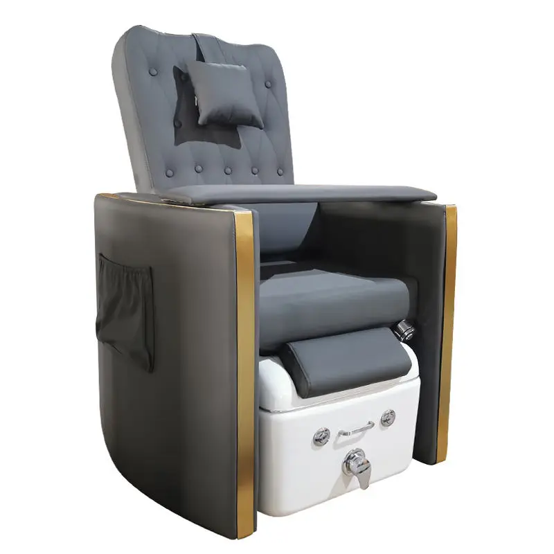 Customized Color Pedicure Chairs Pipeless No Plumbing Luxury Pedicure Foot Spa Chairs — image 4