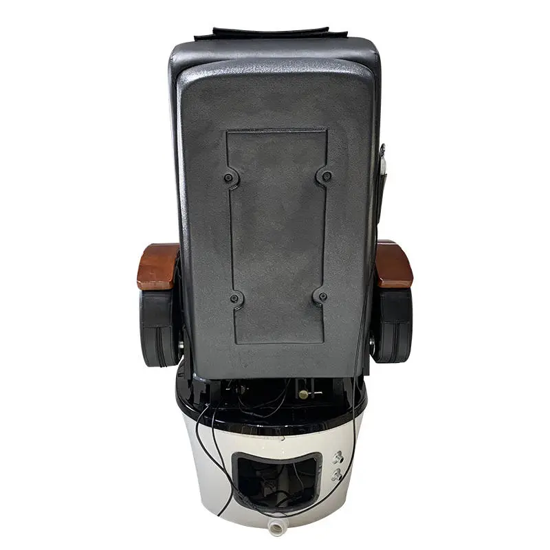 Luxury Professional Leather+high Density Sponge Salon Store China Chairs Gold Green Massage Nail Spa Chair Pedicure — image 6