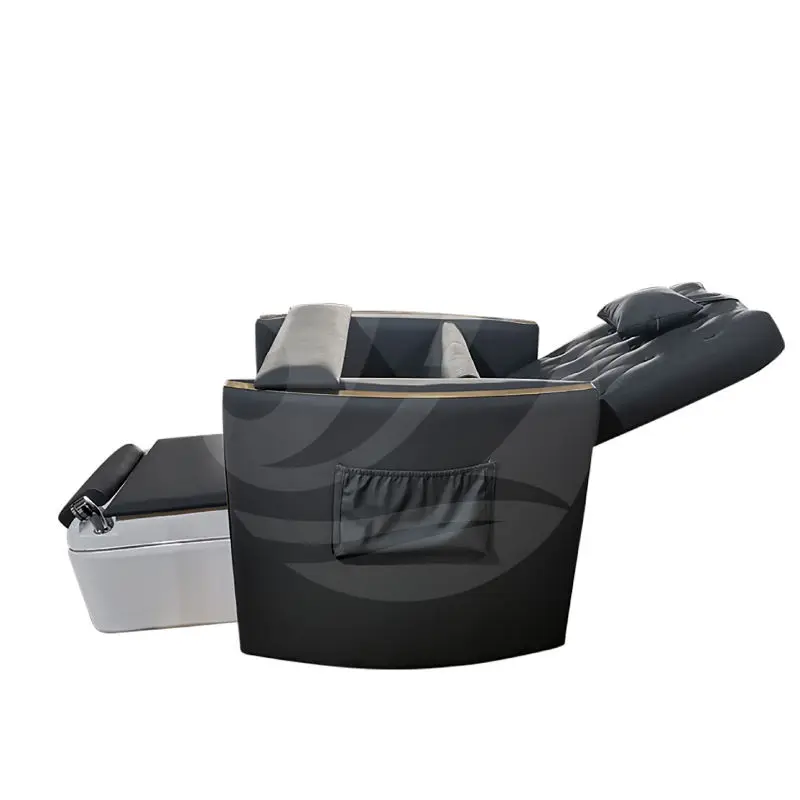 Modern Best Price Nail Salon Pedicure Chairs Luxury No Plumbing Pedicure Light Surfing Function Foot Spa Chairs Ceramic — view 5