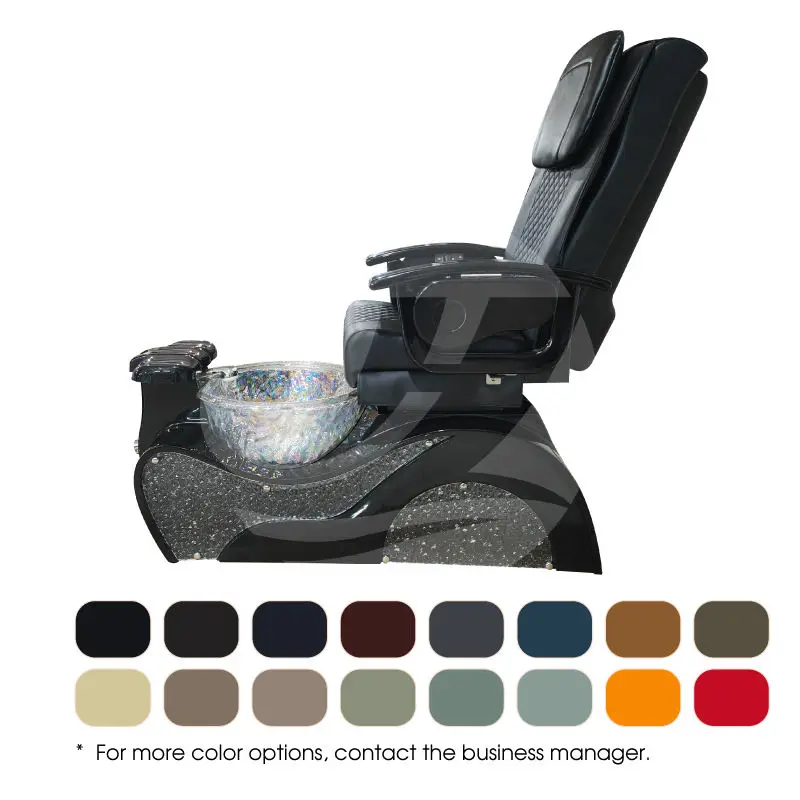 Wholesale Luxury Spa Massage Chair Pedicure Foot Nail Chair Reclining Electric Foot Care Beauty Salon Manicure Pedicure Chair — image 6