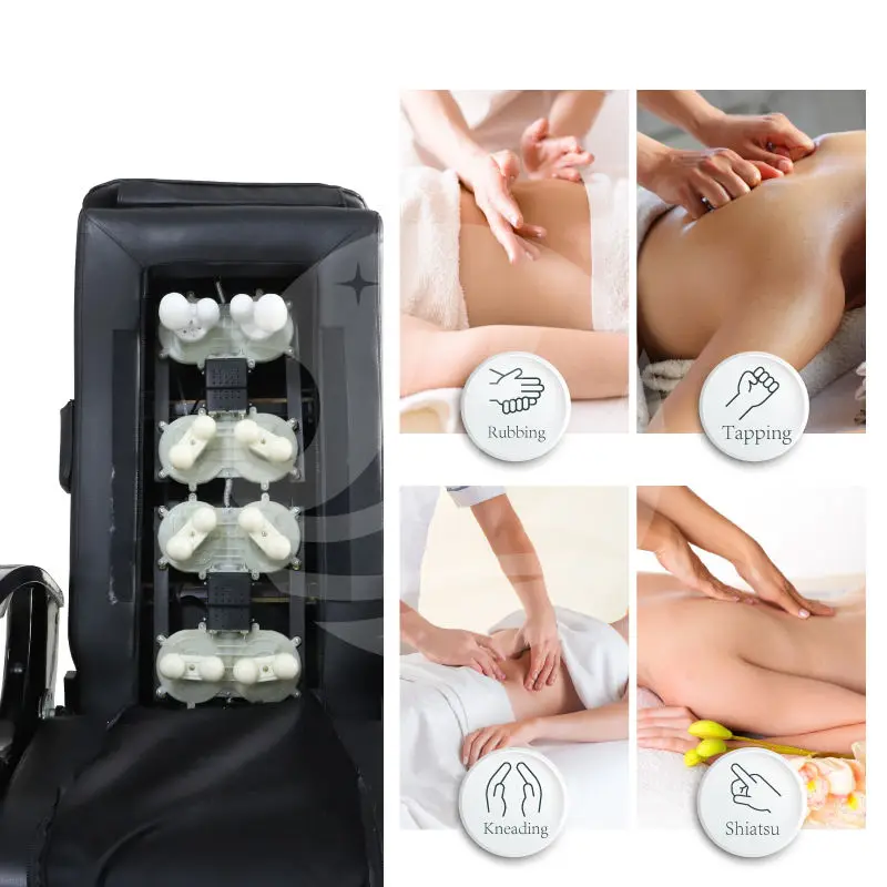 Factory Direct Electric Spa Pedicure Chair Knead Massage Manicure and Pedicure Station Pu Leather for Salon — image 3