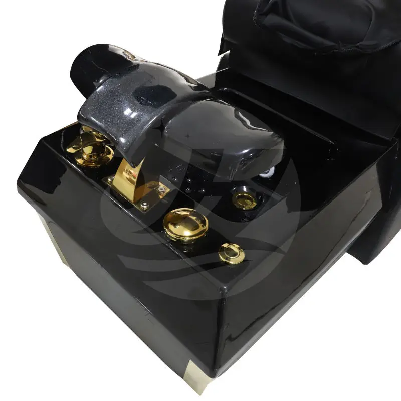 Factory Direct Electric Spa Pedicure Chair Knead Massage Manicure and Pedicure Station Pu Leather for Salon — image 5