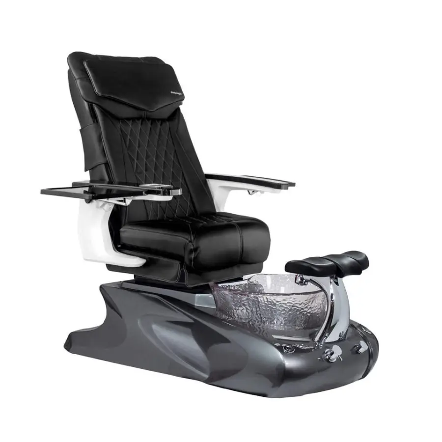 Most Popular High End Electric Spa Pedicure Manicure Chair Knead Massage Salon Pedicure Station Nail Furniture Supplier — view 1