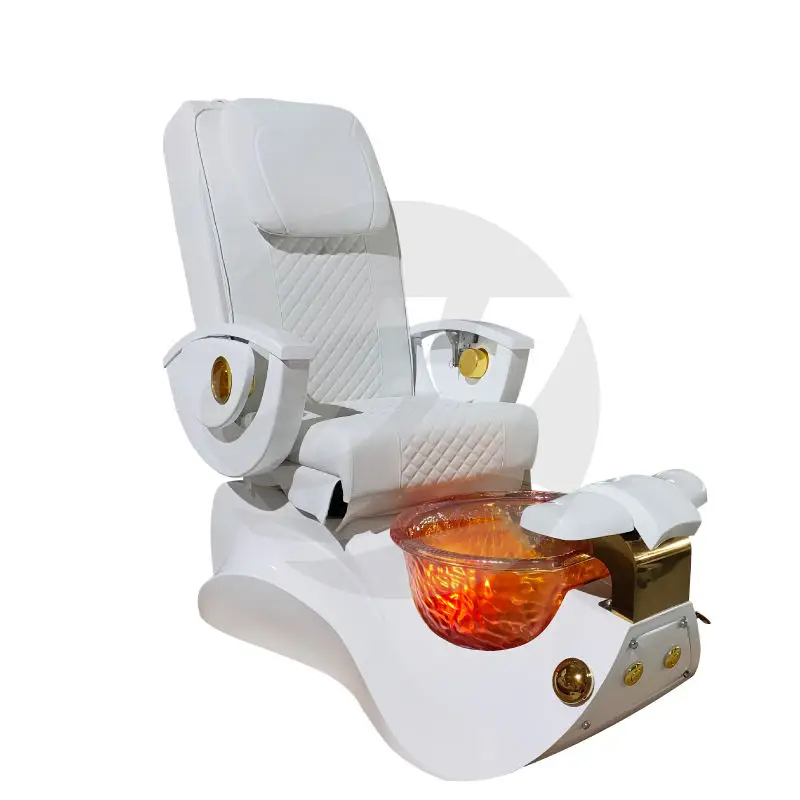 Most Popular Electric Spa Chair Massage Light Surfing Pedicure and Manicure Chair Luxury Reclinable Sillon Para Pedicure Luxury — image 7