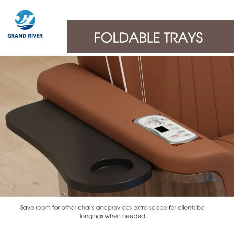Beauty Salon Nail Pedicure Chairs 2025 Luxury Pedicure Spa Chair Pedicure Foot Spa Massage Chair — image 5