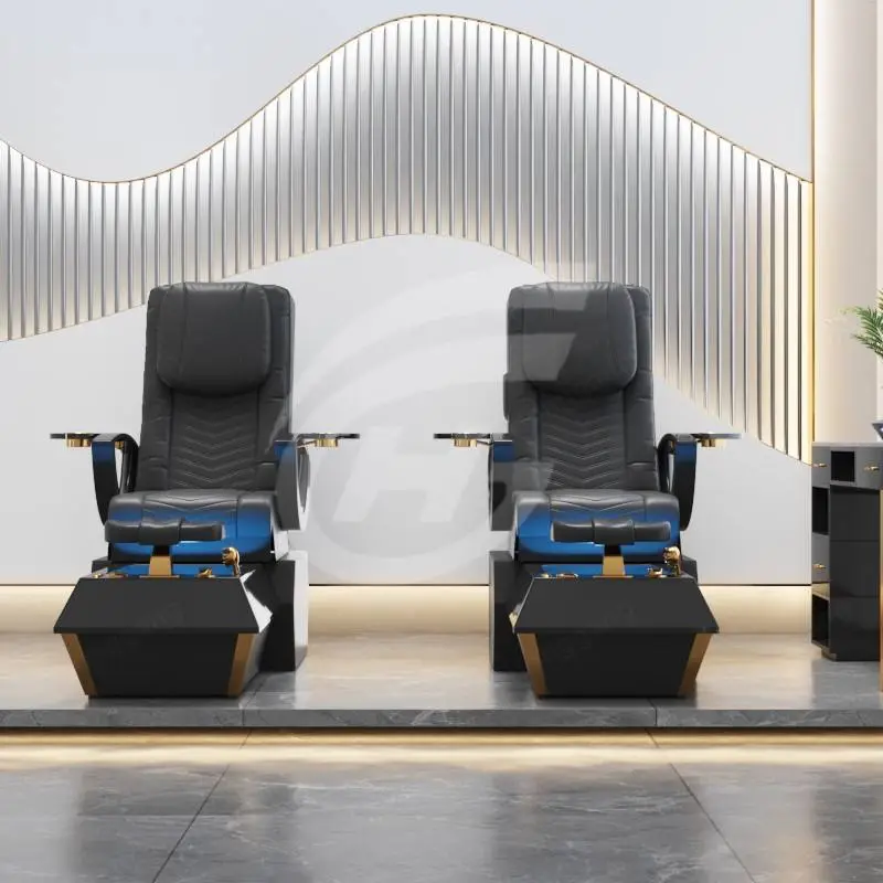 Wholesale Foot Spa Pedicure Chairs Luxury Pedicure and Manicure Chairs Foot Spa Massage Chair Pedicure Machine Professional — image 5