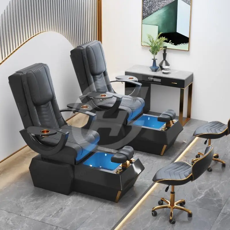 Wholesale Foot Spa Pedicure Chairs Luxury Pedicure and Manicure Chairs Foot Spa Massage Chair Pedicure Machine Professional — image 6