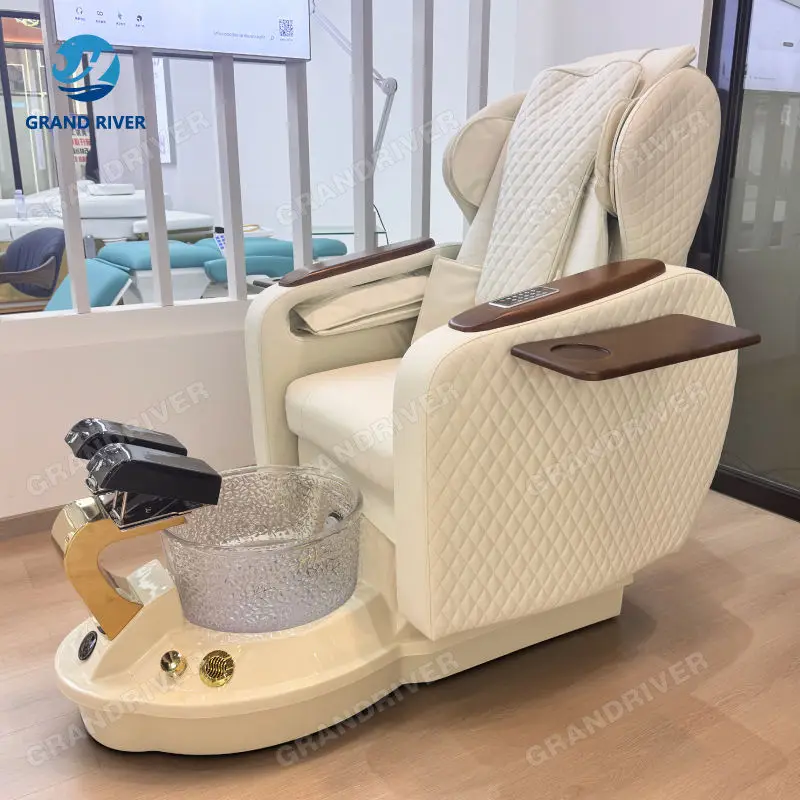 Wholesale Nail Salon Spa Pedicure Chairs Foot Massage Chair for Pedicure and Manicure Pedicure Chair Electric — view 1