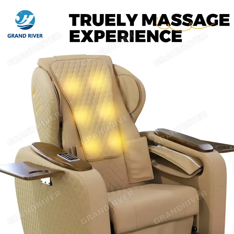 Nail Salon Furniture Whirlpool Foot Spa Pedicure Chairs for Manicure and Pedicure Chair with Airbag Massage — image 4