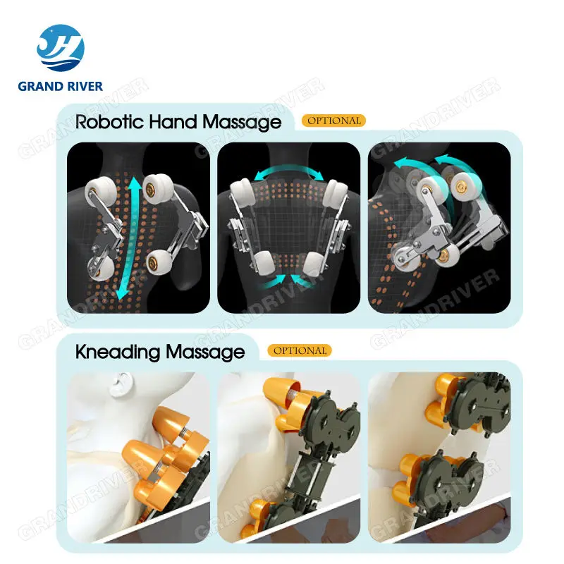 Reclining Salon Nail Spa Chair Pedicure and Manicure Chair with Massage Electric Pedicure Chairs with Drain Pump — image 3