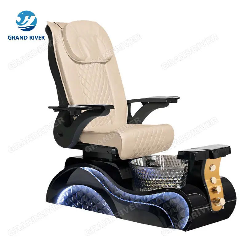 Professional Hot Sale Electric Pedicure Chairs Luxury Fixed Point Massage Chair for Nail Salon Pedicure and Manicure Chair — image 7