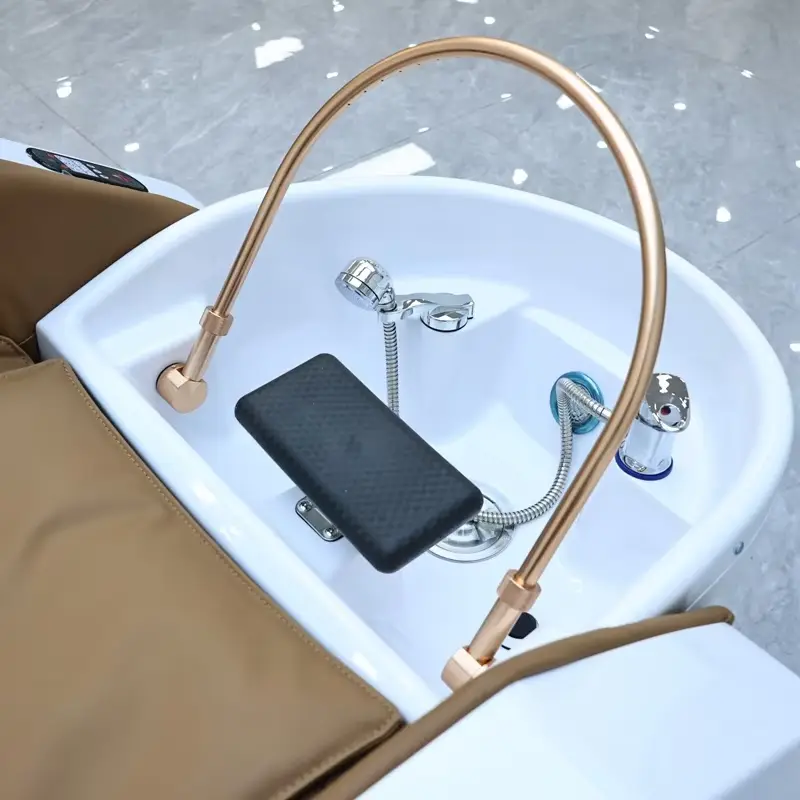 Intelligent Head Spa Bed for Backwash Unit Massage Shampoo Station Salon Sink Basin Shampoo Bed Hair Spa Massage Bed — image 3