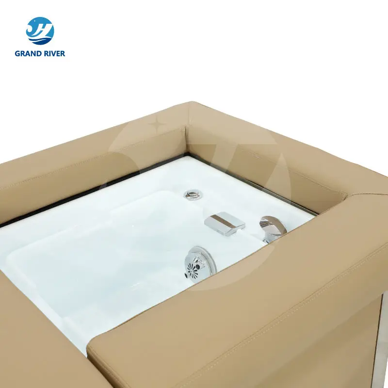 Electric Heating Water Circulation Spa Shampoo Bed Hair Wash Salon Pedicure Shampoo Station With Water Storage for Hairdresser — image 6