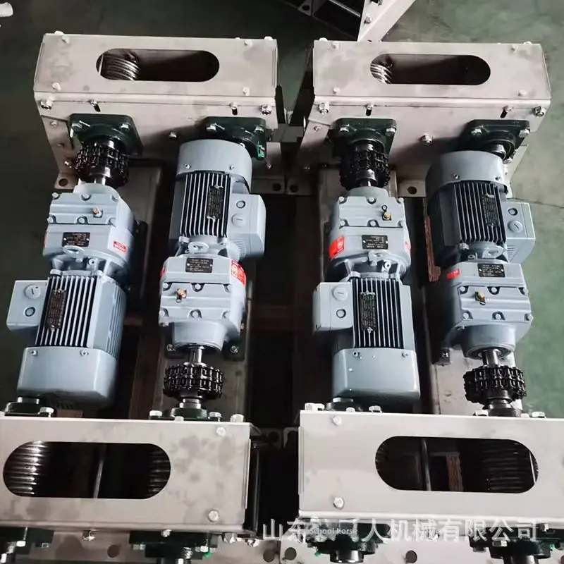 New Metal Silver Automatic Manure Scraper 1 for Pig Chicken Sheep Cattle & Duck Farms-All-Automatic Scraping & Removal M — view 3