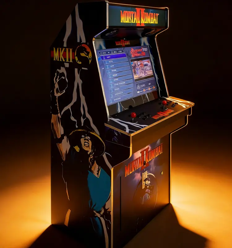 32inch LCD Mortal Kombat II Classic Arcade Machine | 2 Player Fighting Game Cabinet for Commercial & Home Use — view 4