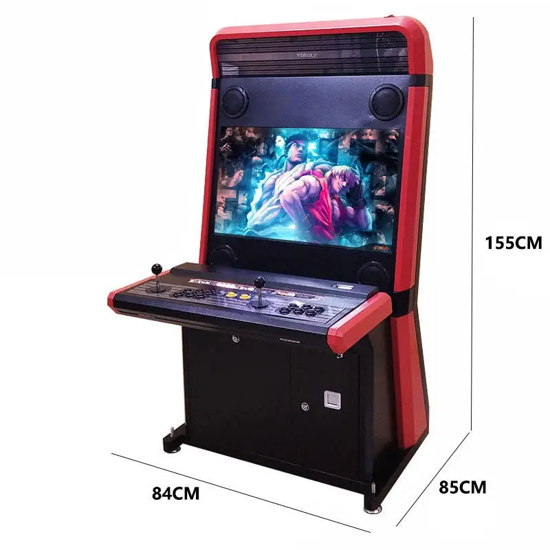 Arcade Game Machine 32 Inch 2 Player Coin Operated Retro Upright Fighting Arcade Cabinet HD Screen for Game Center — image 3