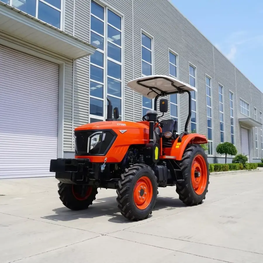 Factory Supply 4wd 4x4P 25hp Orchard Small Four Wheel Farm Tractors Garden Mini Tractor — image 4