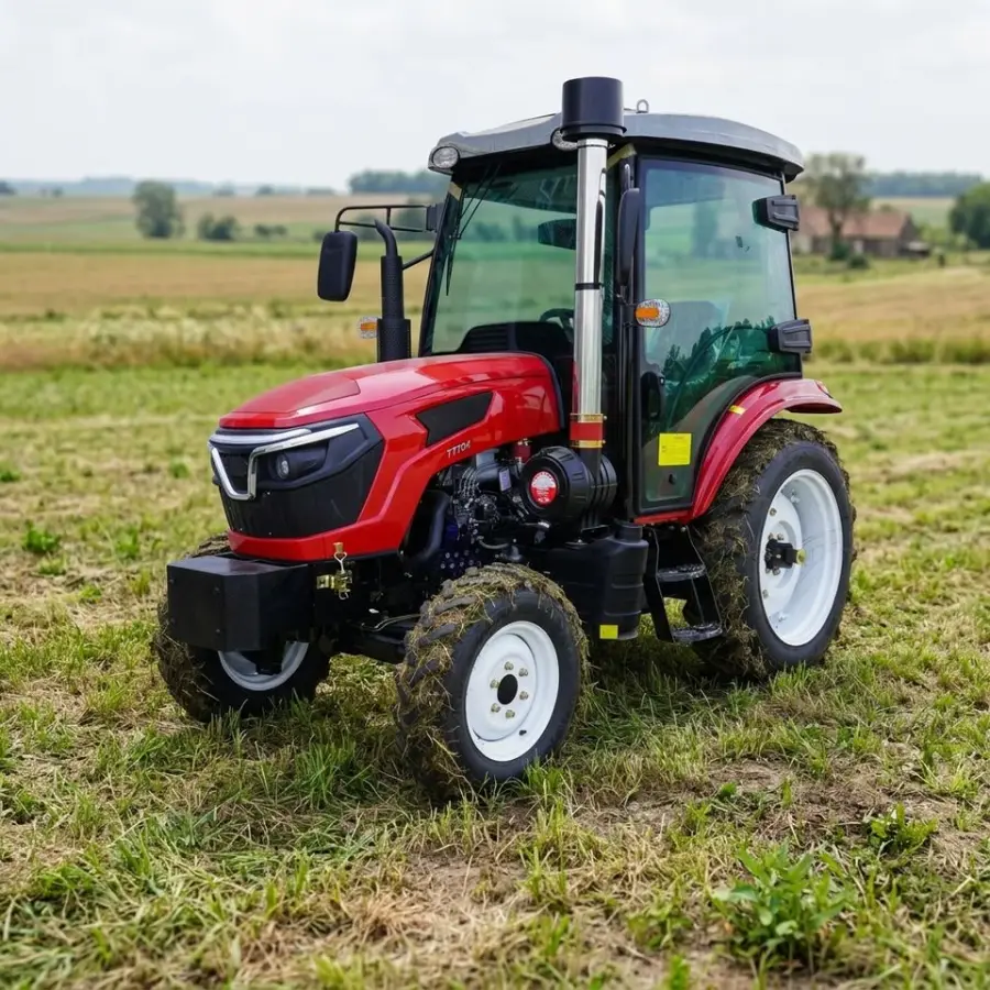Factory Supply 4wd 4x4P 25hp Orchard Small Four Wheel Farm Tractors Garden Mini Tractor — image 5