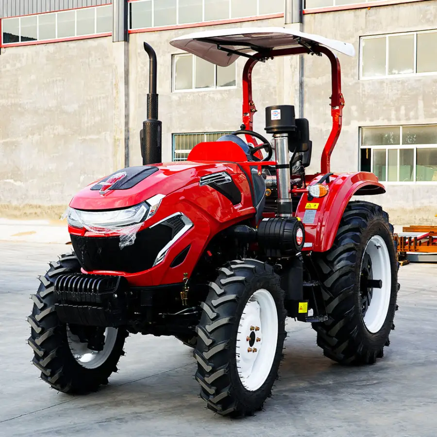 Factory Supply 4wd 4x4P 25hp Orchard Small Four Wheel Farm Tractors Garden Mini Tractor — image 6
