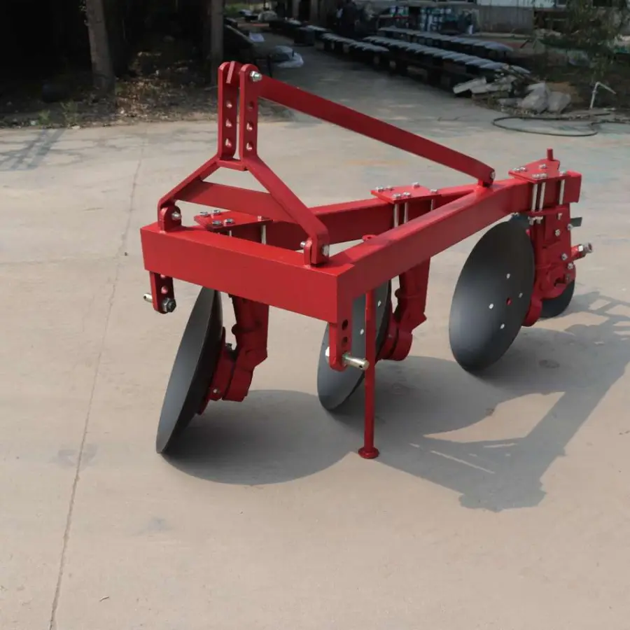 Single Pole Three Disc Agricultural Machine Disc Plow for Tractor Disc Plough — view 4