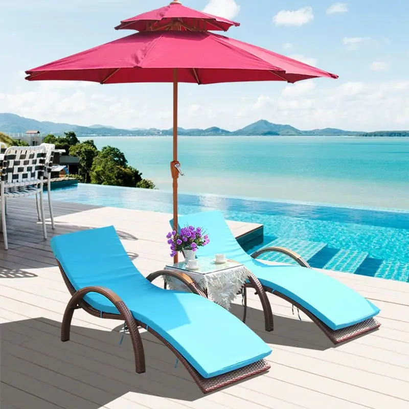 Modern Swimming Cheap Pool Chair Sun Chair Rattan Beach Chair — image 3