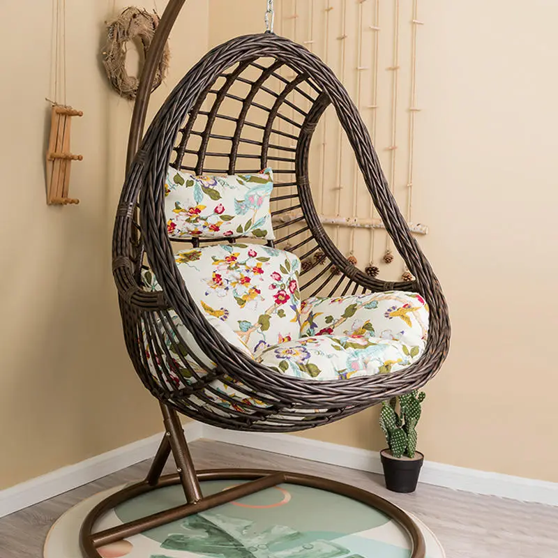Outdoor Garden Furniture Rattan Garden Special Shaped Wicker Swing Chair — image 5