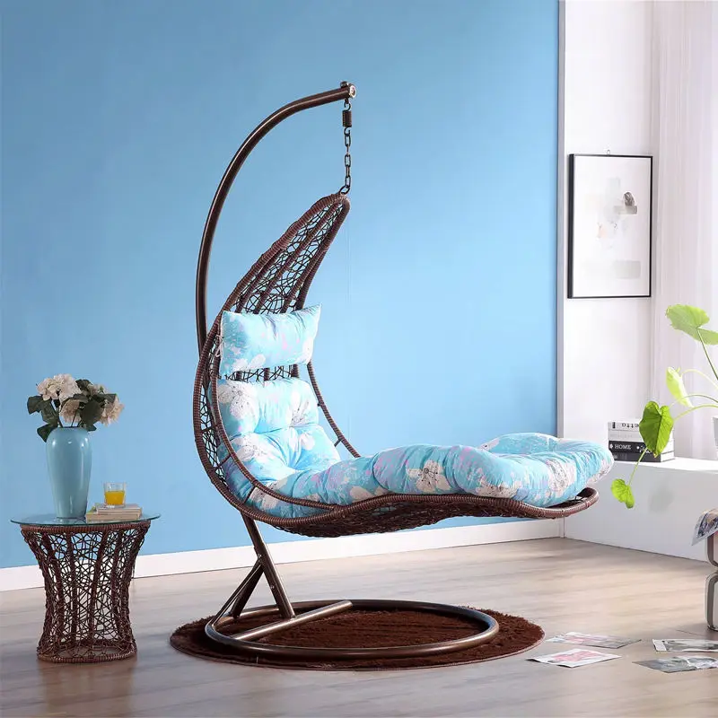 Modern Patio Swing Chair Hanging Luxury Egg Chair Hanging Cozy Sillas Colgantes — view 1