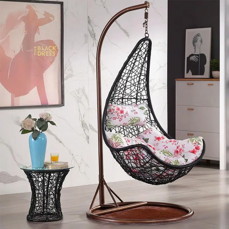 Modern Patio Swing Chair Hanging Luxury Egg Chair Hanging Cozy Sillas Colgantes — image 3